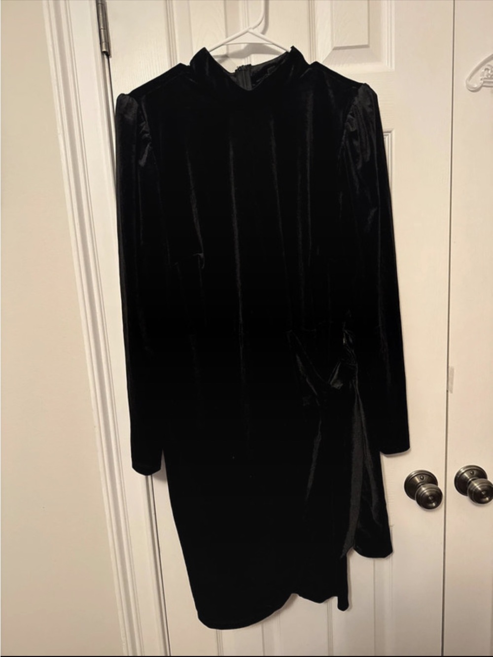 Eloquii Black Velvet Dress
